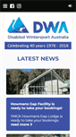 Mobile Screenshot of disabledwintersport.com.au